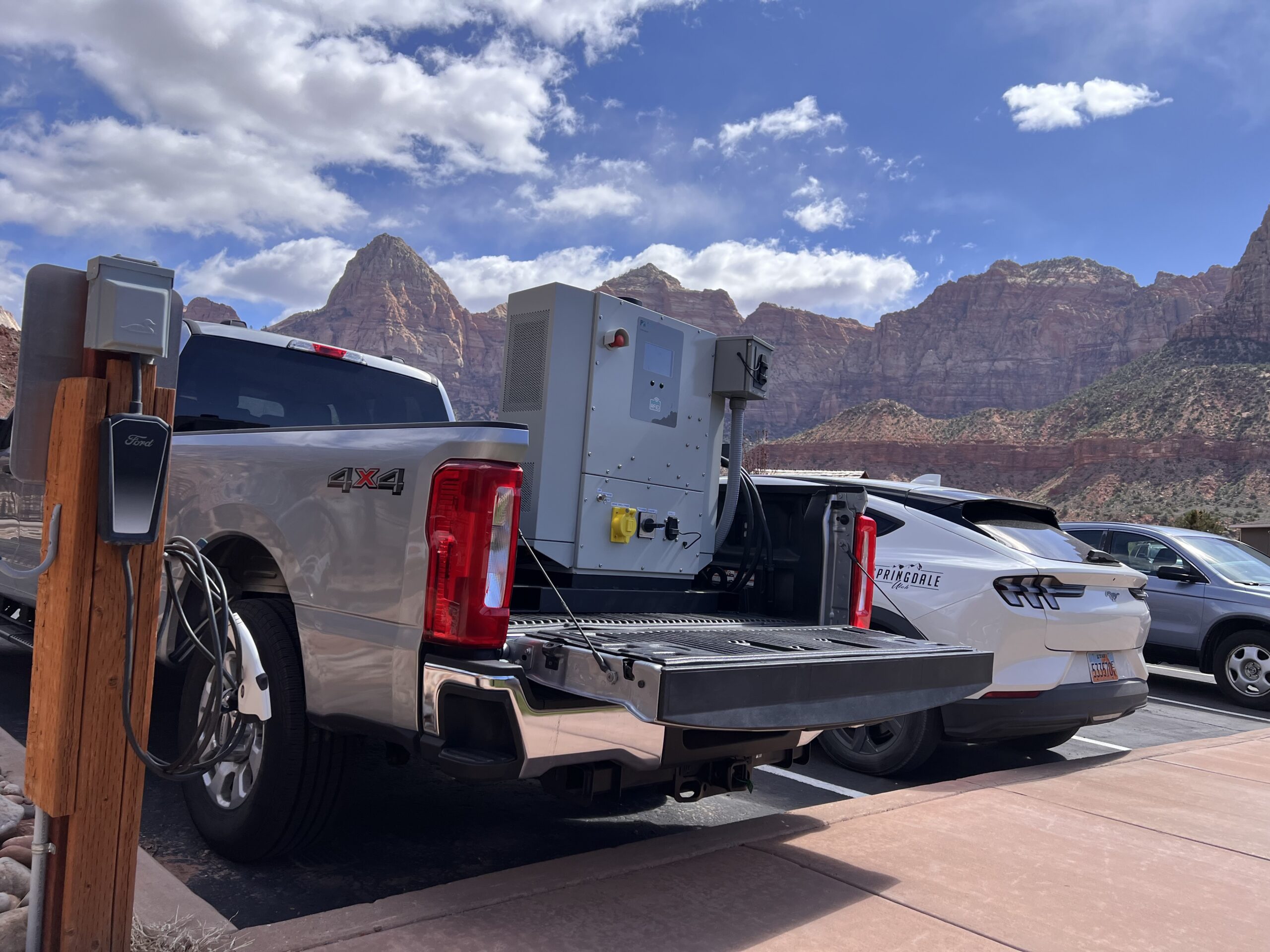 Battery Skid Emergency Charging