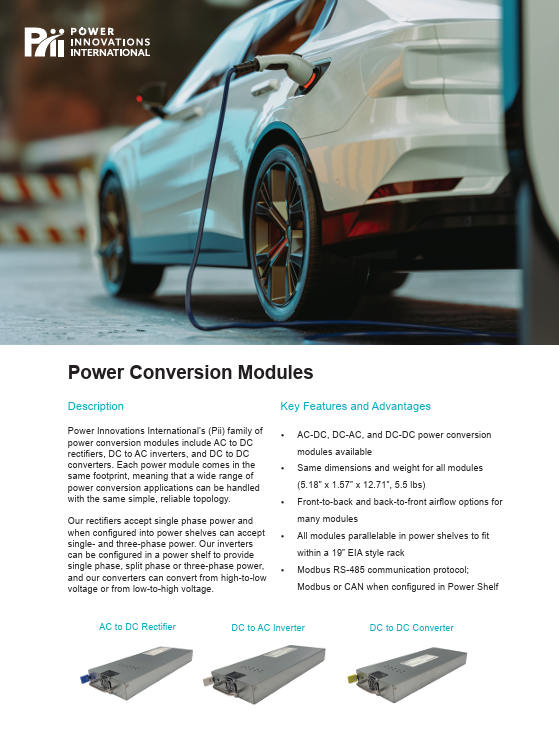 Power Conversion Product Guide